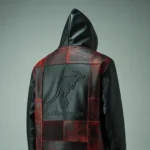 Highest jumper black and burgundy