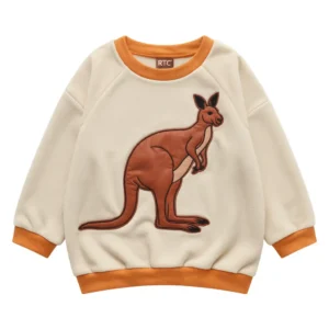 Brown and Orange Crewneck